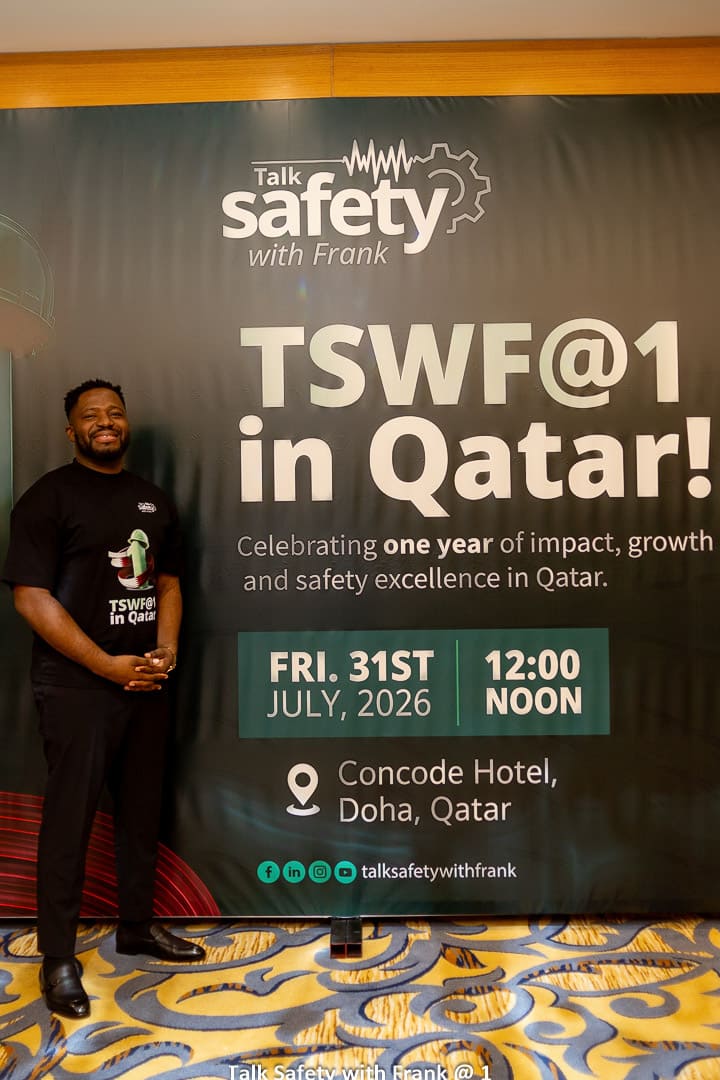 talk safety with frank in qatar @ 1