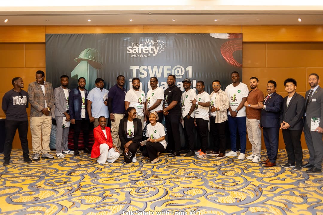 talk safety with frank in qatar @ 1